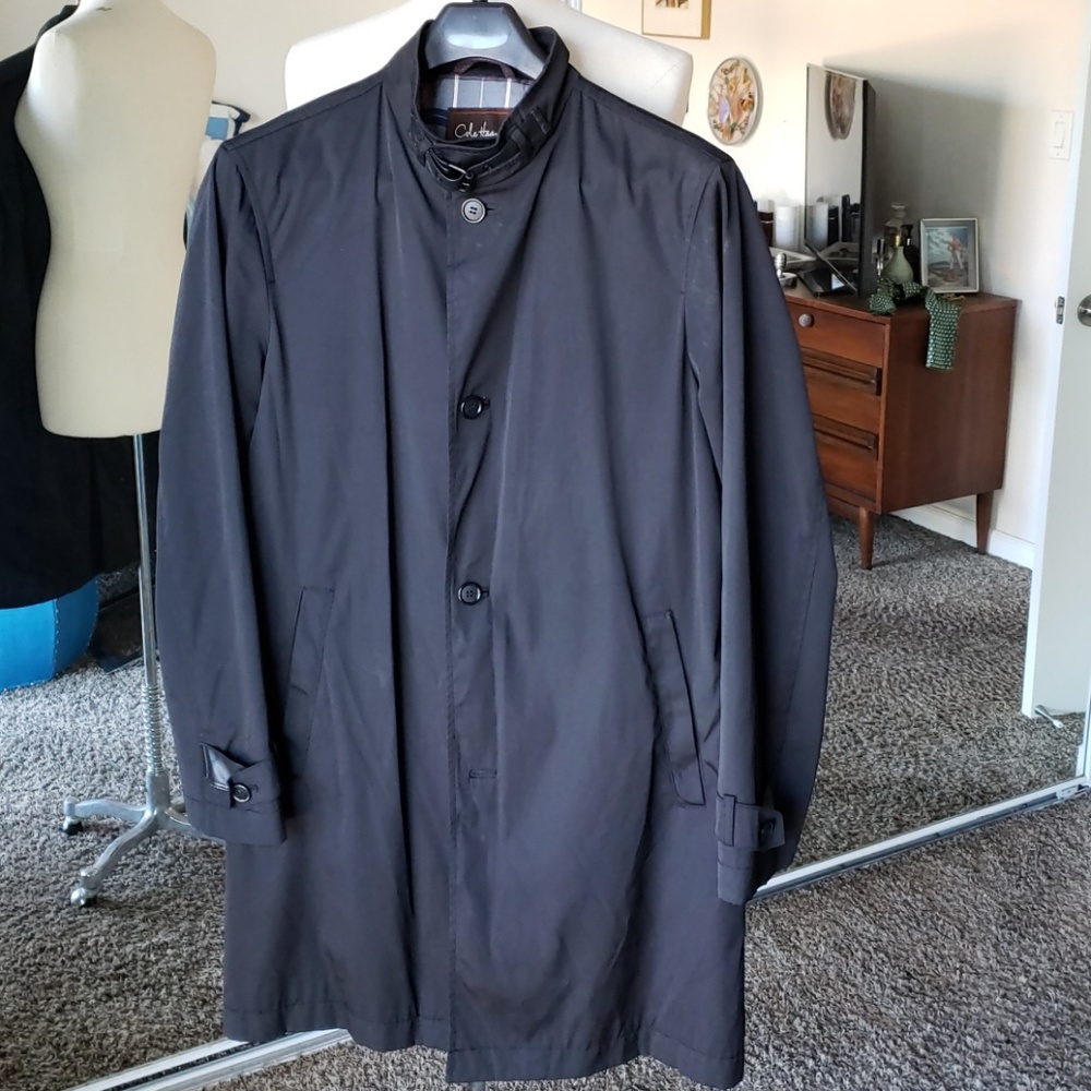 Cole Haan rain coat